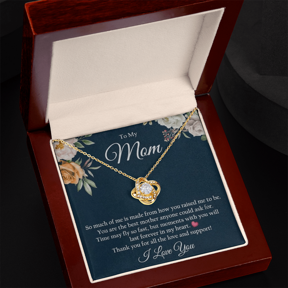 To My Mom – Love Knot Necklace | A Timeless Symbol of Everything You've Given Me