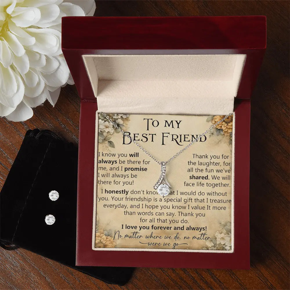 To My Best Friend – A Gift That Says “I'm Always With You - Bundle Set - Wife/Soulmate ShineOn Fulfillment