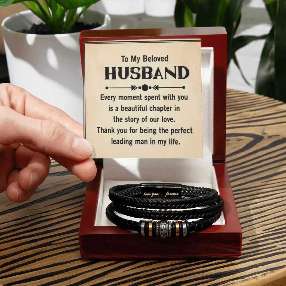 The Forever-Proof Husband Bracelet: The Gift That Reminds Him He's Your One and Only Every Day ShineOn Fulfillment