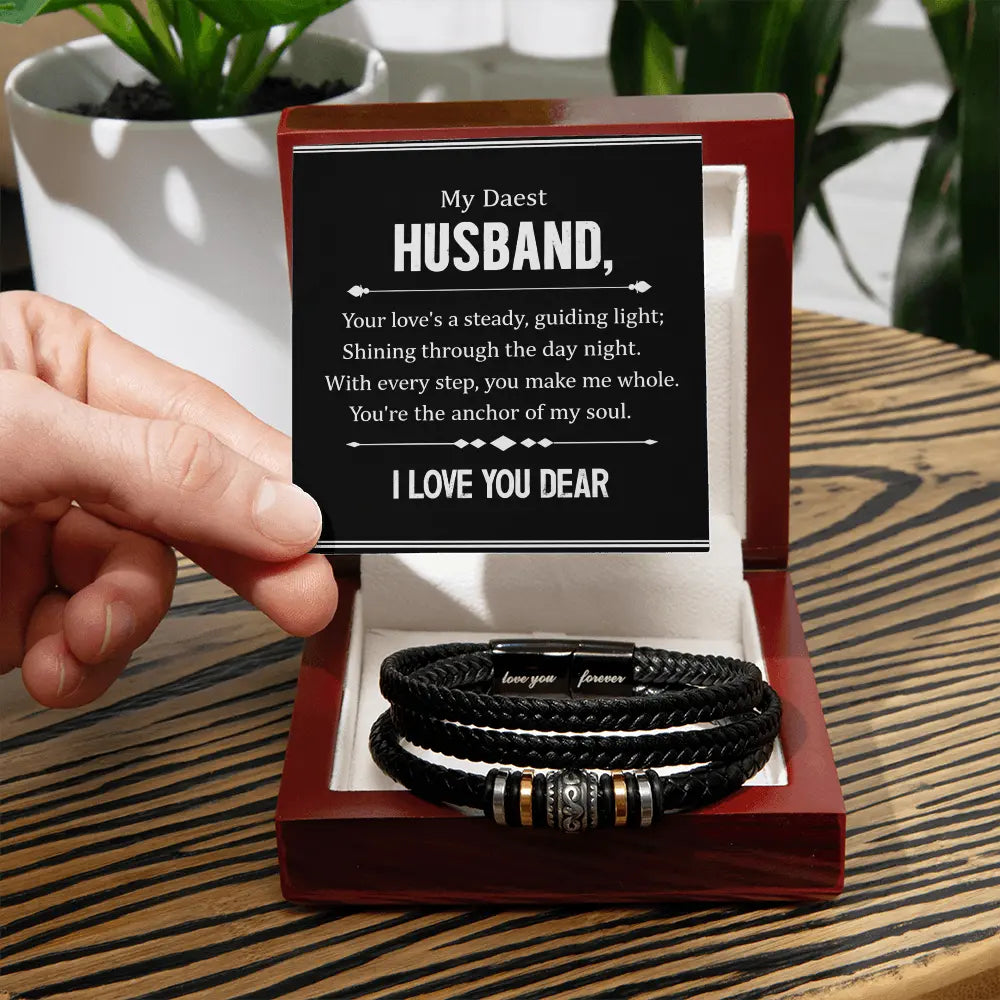 The Husband Anchor Bracelet: A Daily Reminder That Your Love Still Chooses Him ShineOn Fulfillment