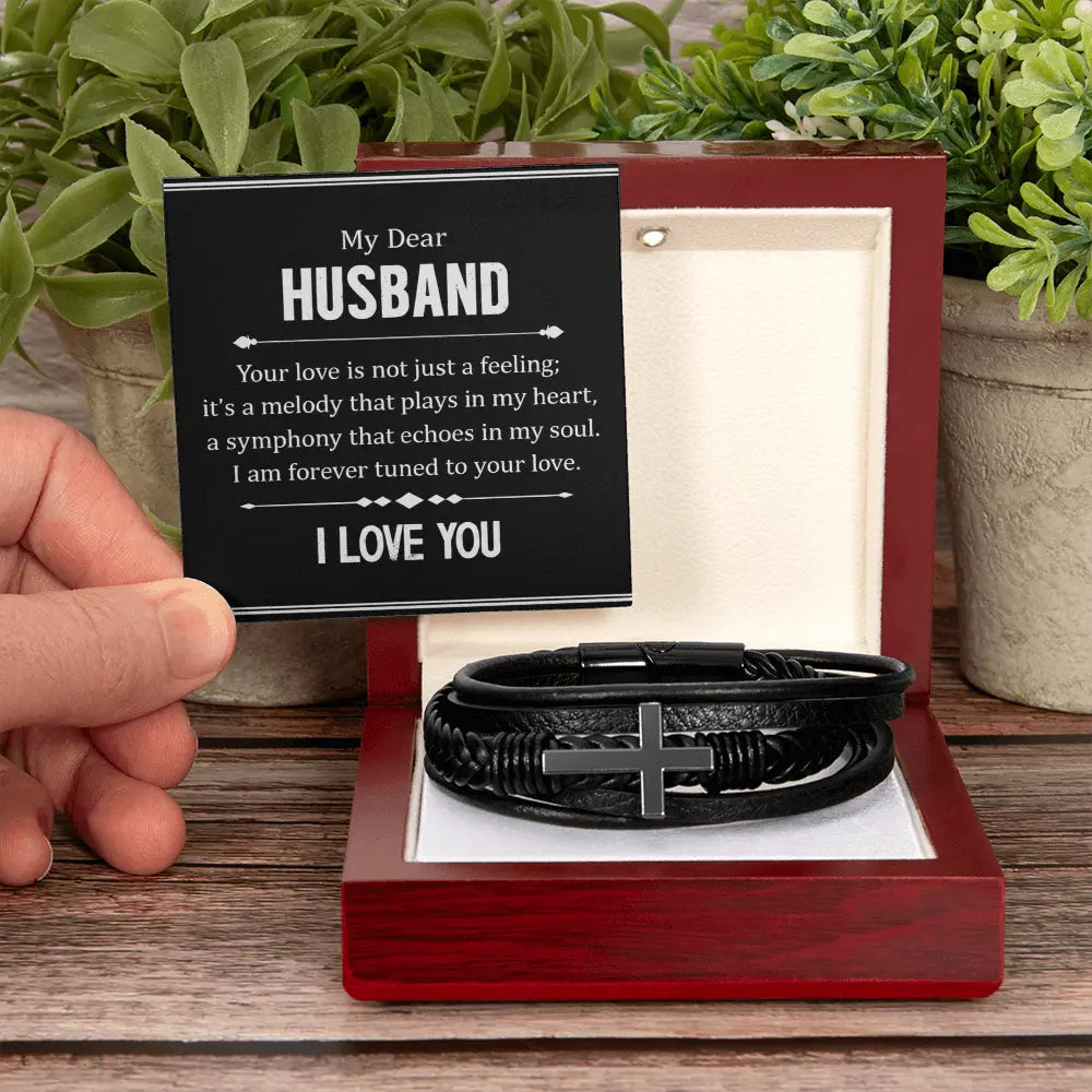 The Faithbound Husband Bracelet: A Daily Reminder That Your Love and His Strength Walk Together ShineOn Fulfillment