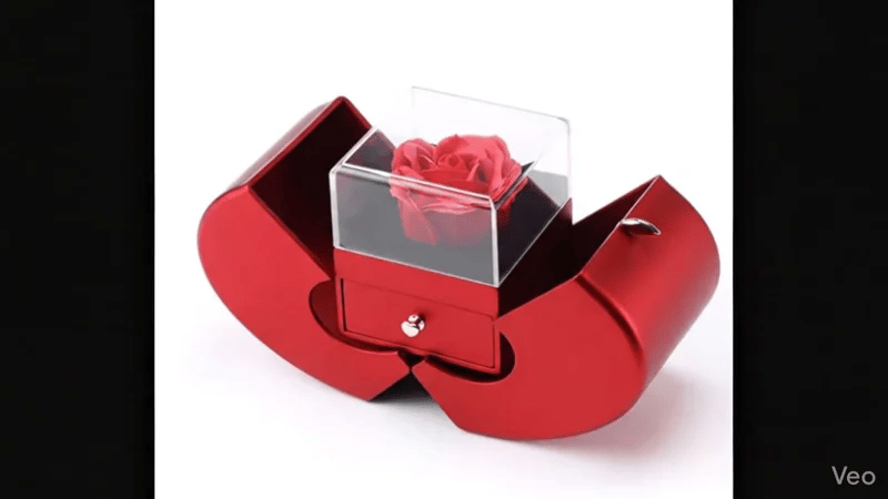 To My Wife / Soulmate / Girlfriend – Forever Love Necklace with Heart Box