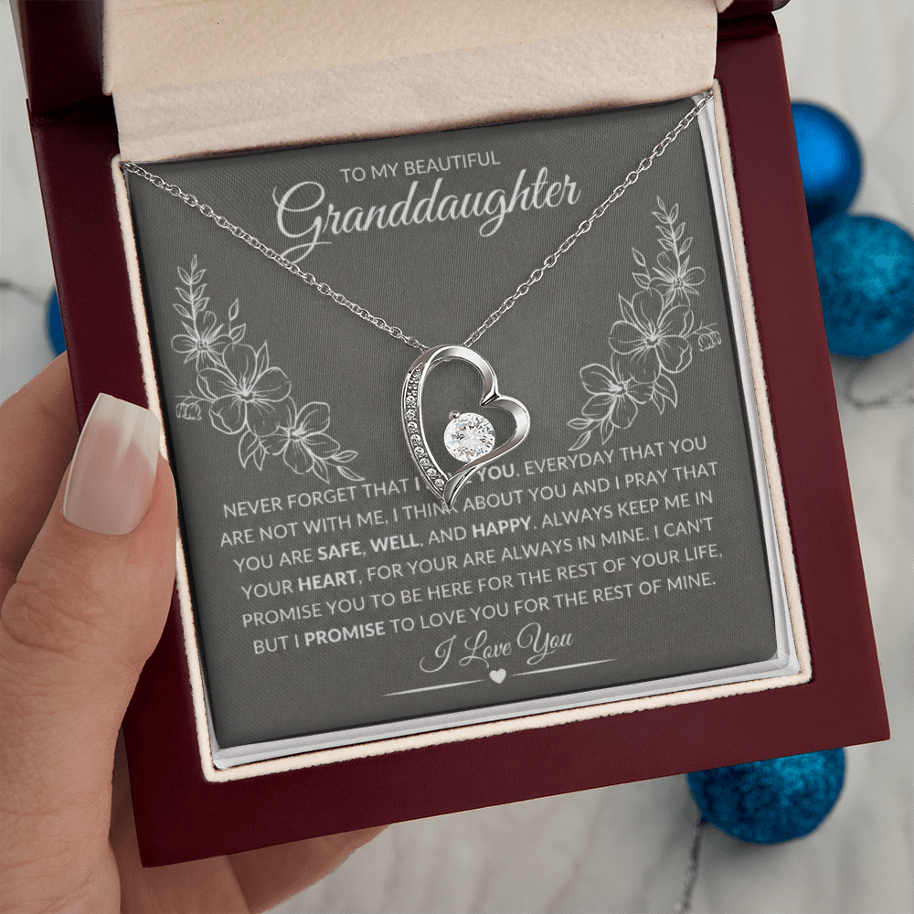 The Forever Loved Granddaughter Necklace: A Gift of Protection, Blessing, and Unconditional Love