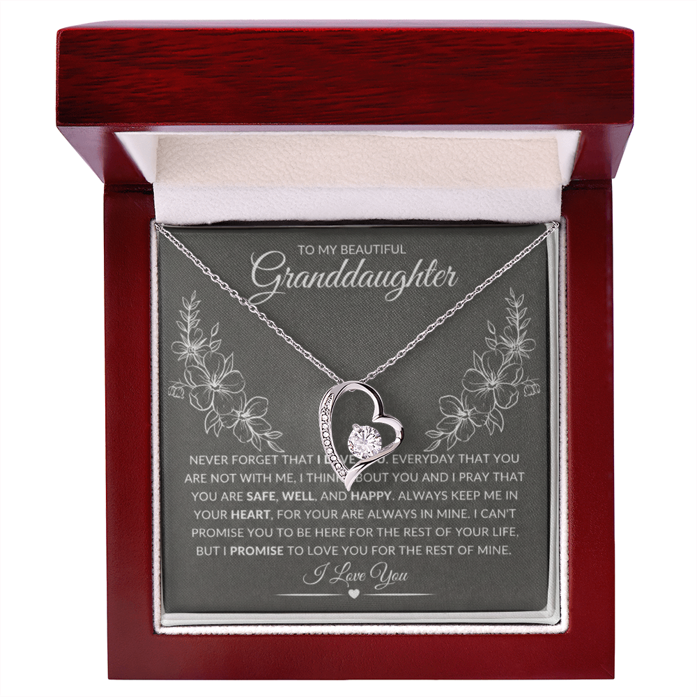 The Forever Loved Granddaughter Necklace: A Gift of Protection, Blessing, and Unconditional Love