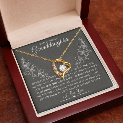 The Forever Loved Granddaughter Necklace: A Gift of Protection, Blessing, and Unconditional Love