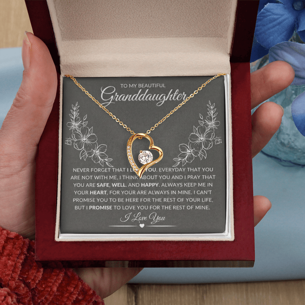 The Forever Loved Granddaughter Necklace: A Gift of Protection, Blessing, and Unconditional Love
