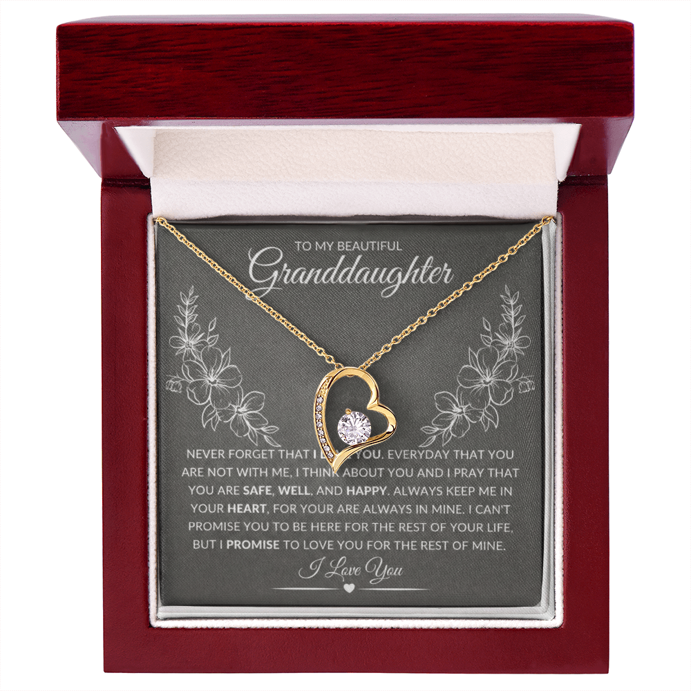 The Forever Loved Granddaughter Necklace: A Gift of Protection, Blessing, and Unconditional Love