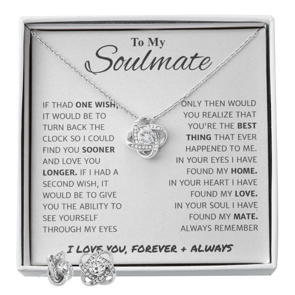 The Love Knot Bundle Set That Says Everything Without You Saying a Word -  Wife/Soulmate ShineOn Fulfillment