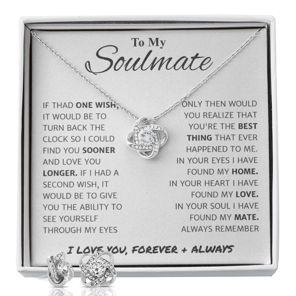 The Love Knot Bundle Set That Says Everything Without You Saying a Word -  Wife/Soulmate ShineOn Fulfillment