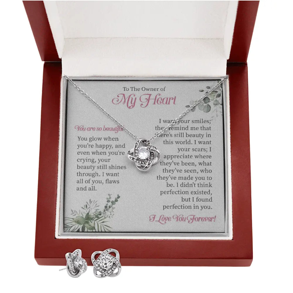 To the Owner of My Heart – The Love Knot Set That Says It All - Bundle Set - Wife/Soulmate ShineOn Fulfillment
