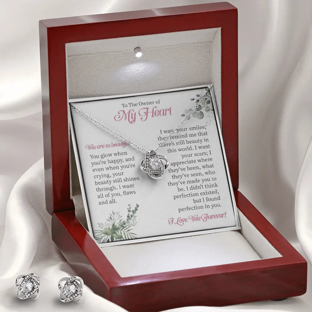 To the Owner of My Heart – The Love Knot Set That Says It All - Bundle Set - Wife/Soulmate ShineOn Fulfillment