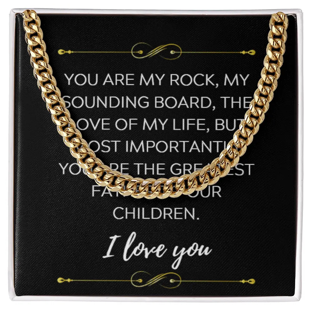 To My Husband, My Rock and Greatest Father to Our Children Gift ShineOn Fulfillment