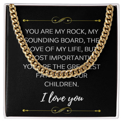 To My Husband, My Rock and Greatest Father to Our Children Gift ShineOn Fulfillment