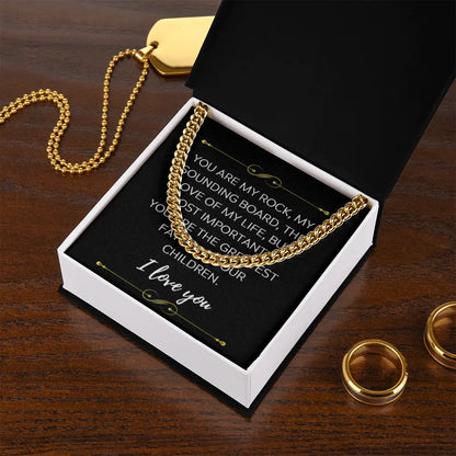 To My Husband, My Rock and Greatest Father to Our Children Gift ShineOn Fulfillment