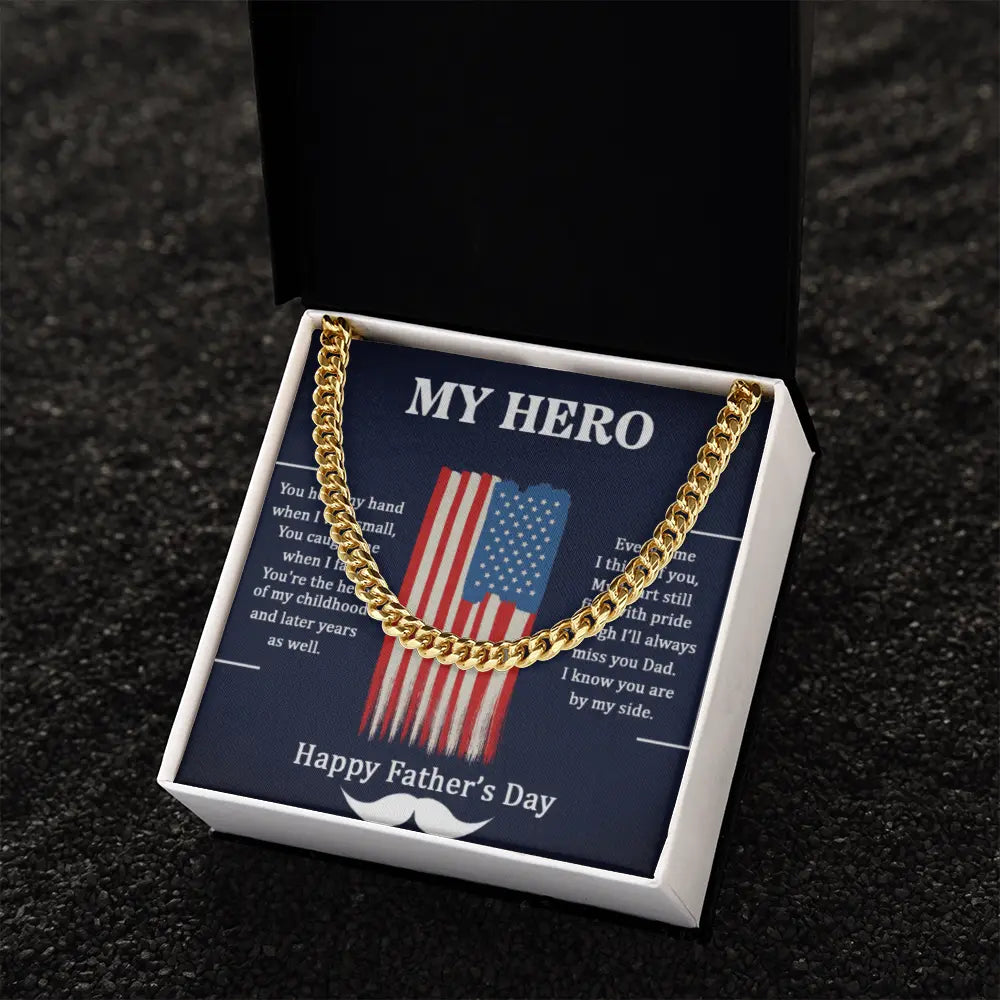 My Hero Memorial Father's Day Gift for Dad in Heaven ShineOn Fulfillment