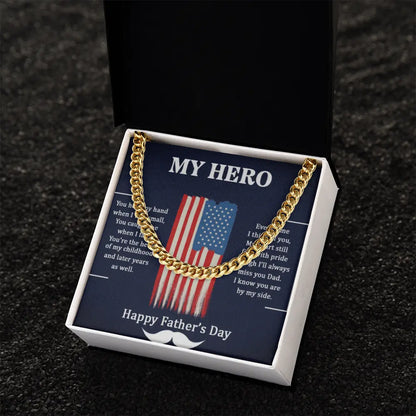 My Hero Memorial Father's Day Gift for Dad in Heaven ShineOn Fulfillment