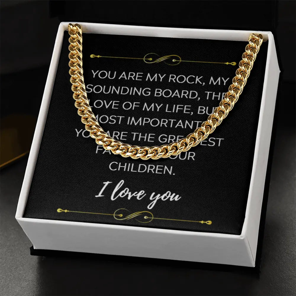 To My Husband, My Rock and Greatest Father to Our Children Gift ShineOn Fulfillment