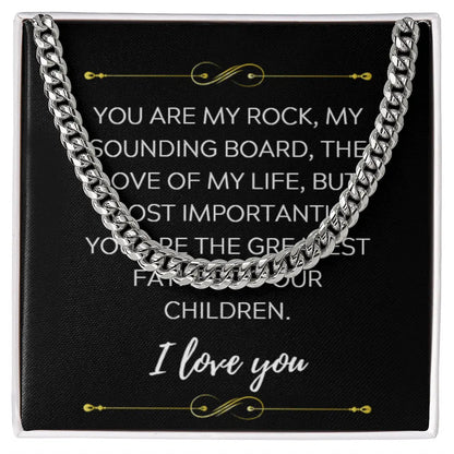 To My Husband, My Rock and Greatest Father to Our Children Gift ShineOn Fulfillment