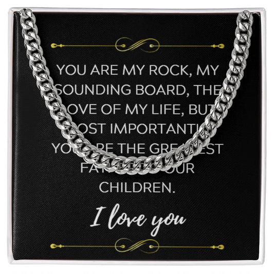 To My Husband, My Rock and Greatest Father to Our Children Gift ShineOn Fulfillment