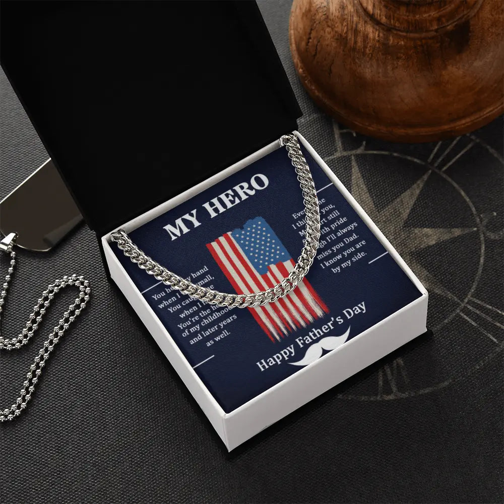 My Hero Memorial Father's Day Gift for Dad in Heaven ShineOn Fulfillment