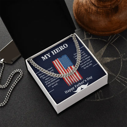 My Hero Memorial Father's Day Gift for Dad in Heaven ShineOn Fulfillment