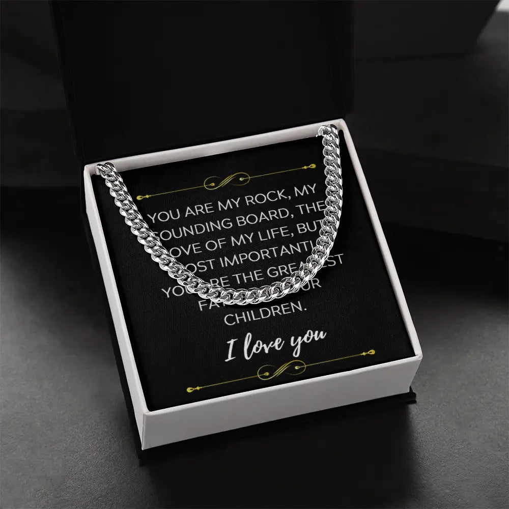To My Husband, My Rock and Greatest Father to Our Children Gift ShineOn Fulfillment