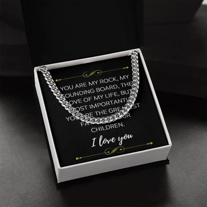 To My Husband, My Rock and Greatest Father to Our Children Gift ShineOn Fulfillment