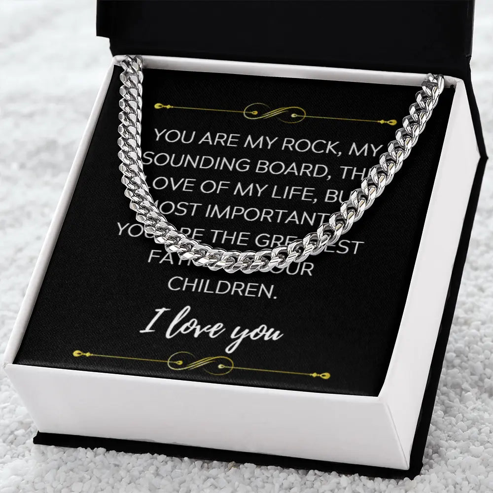To My Husband, My Rock and Greatest Father to Our Children Gift ShineOn Fulfillment