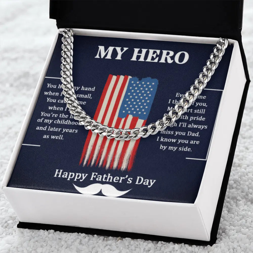 My Hero Memorial Father's Day Gift for Dad in Heaven ShineOn Fulfillment