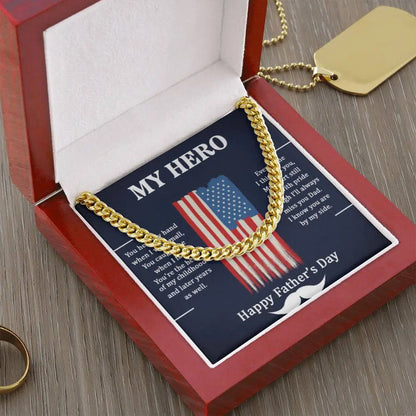 My Hero Memorial Father's Day Gift for Dad in Heaven ShineOn Fulfillment