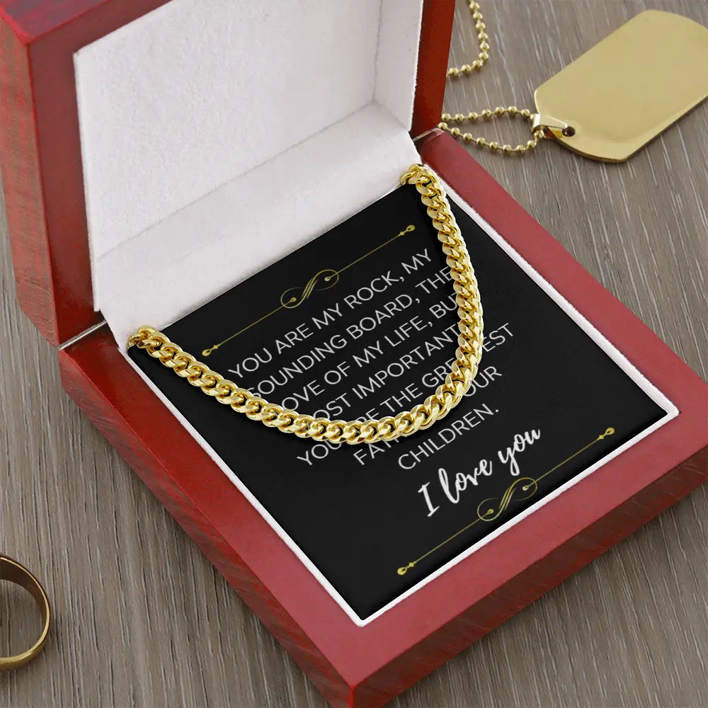 To My Husband, My Rock and Greatest Father to Our Children Gift ShineOn Fulfillment