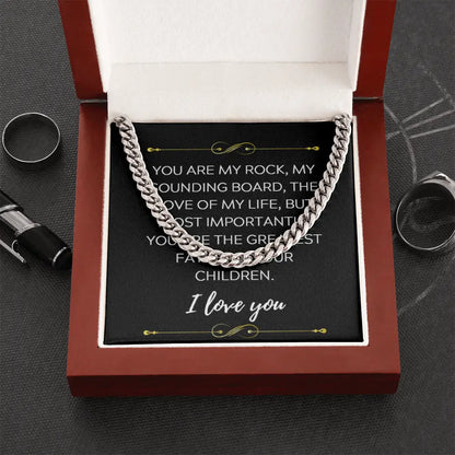 To My Husband, My Rock and Greatest Father to Our Children Gift ShineOn Fulfillment