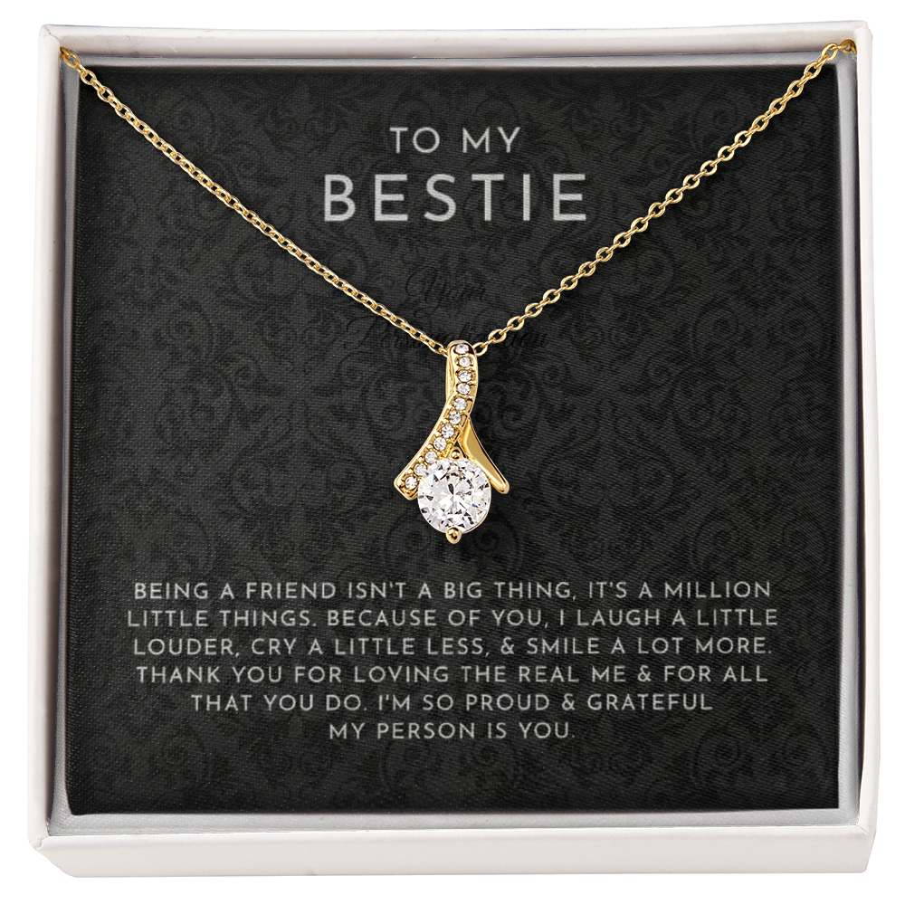 To My Bestie – Alluring Beauty Necklace | My Person, Always