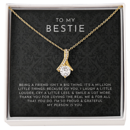 To My Bestie – Alluring Beauty Necklace | My Person, Always