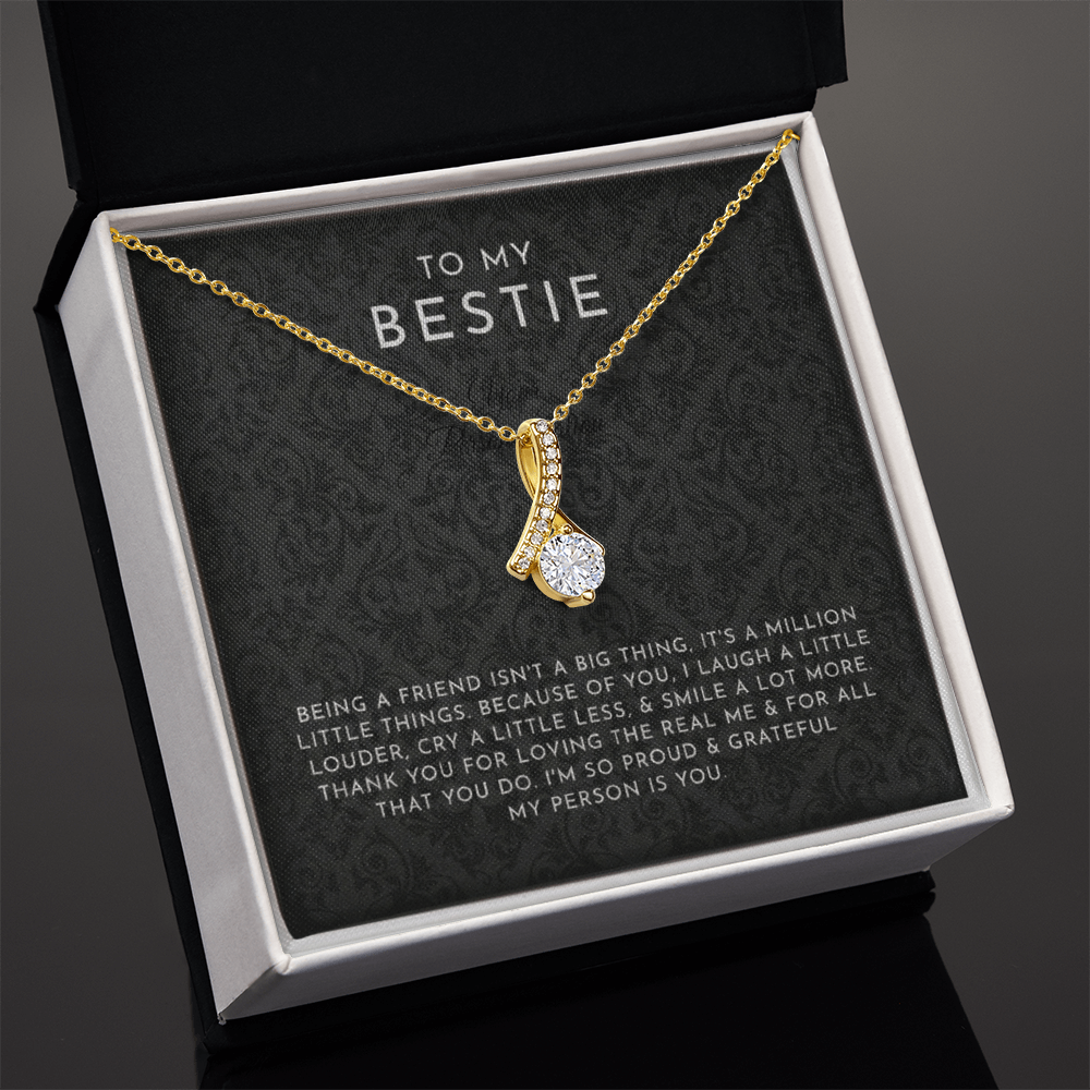 To My Bestie – Alluring Beauty Necklace | My Person, Always
