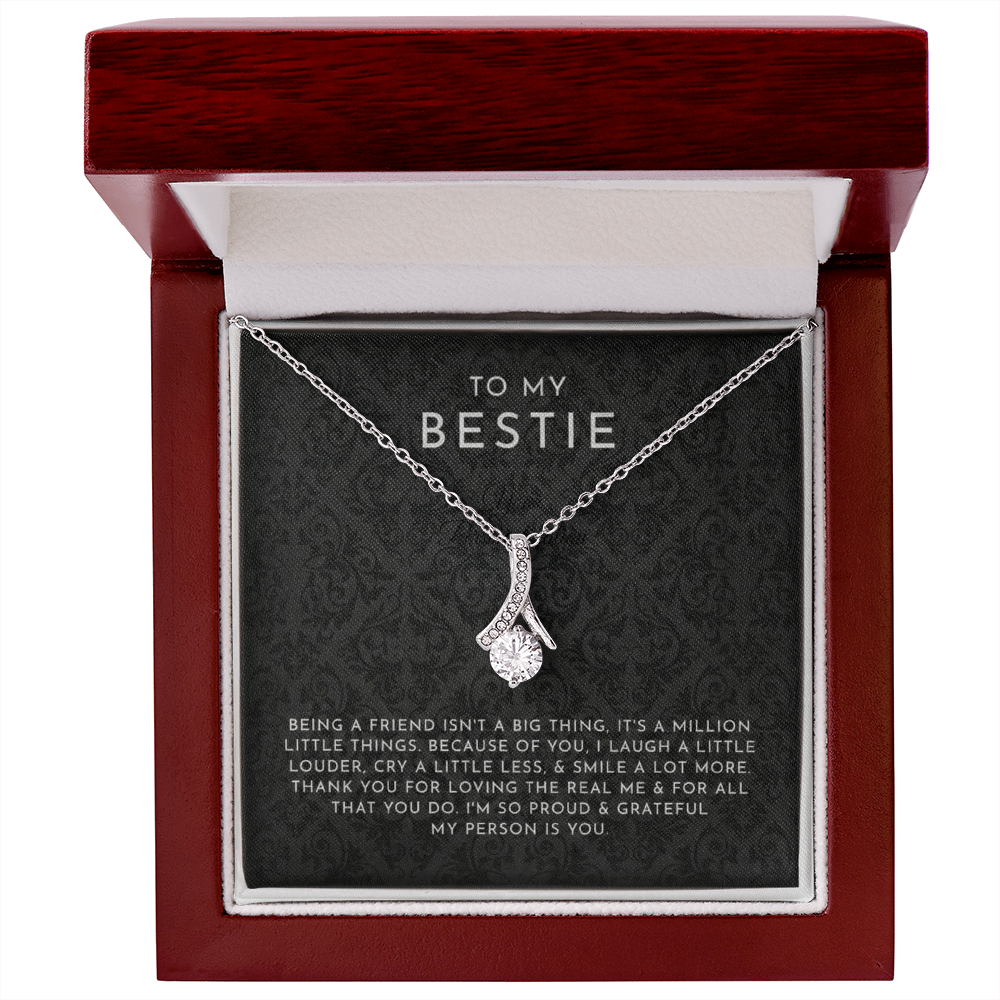 To My Bestie – Alluring Beauty Necklace | My Person, Always