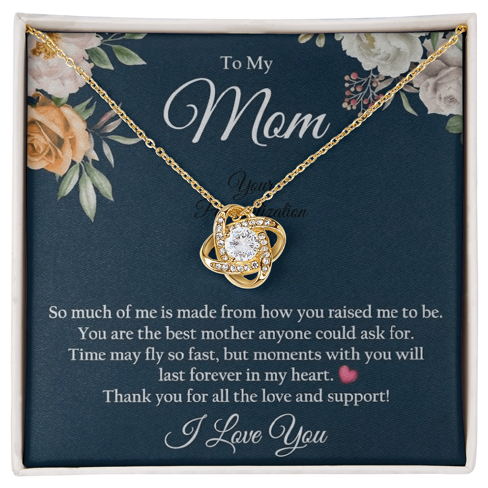 To My Mom – Love Knot Necklace | A Timeless Symbol of Everything You've Given Me