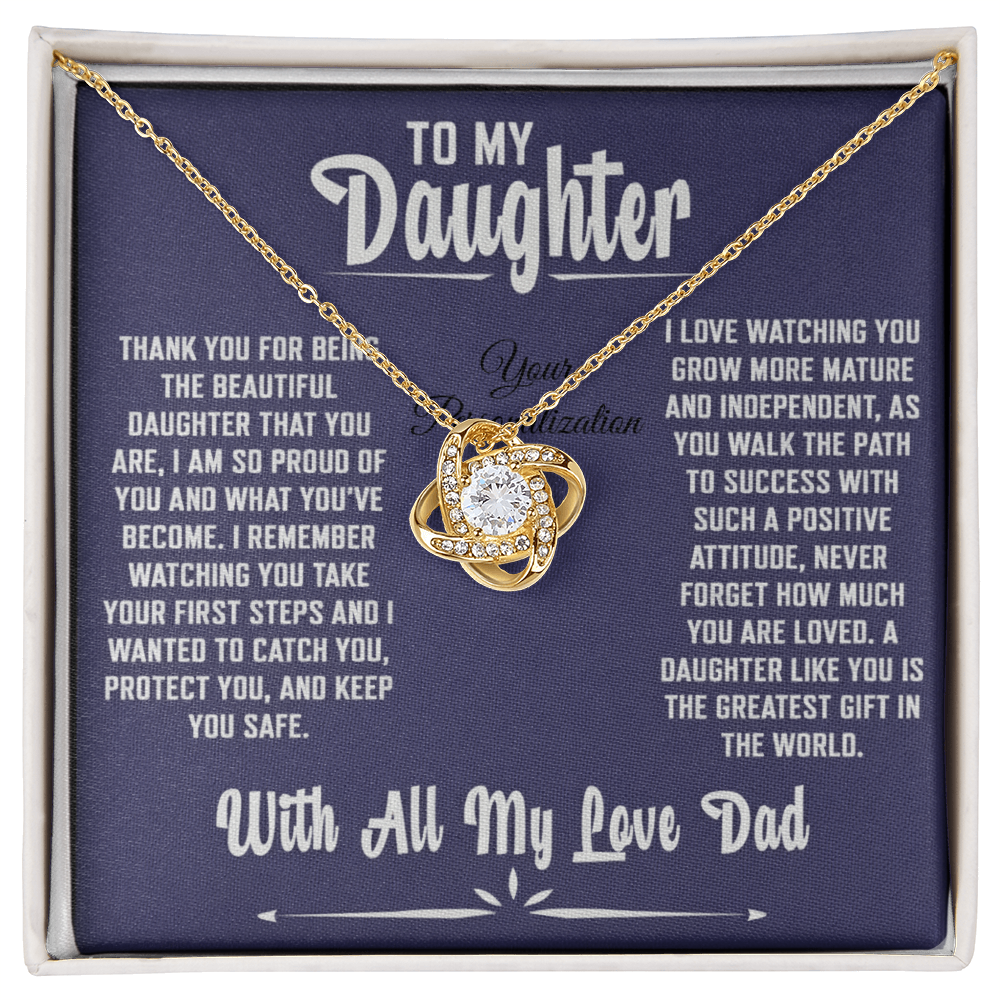 To My Daughter – With All My Love, Dad | Inspirational Father–Daughter Gift