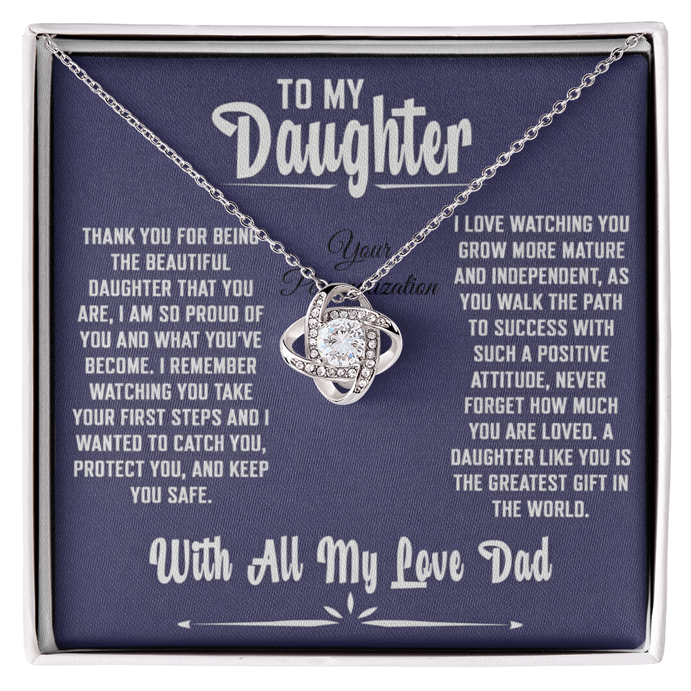 To My Daughter – With All My Love, Dad | Inspirational Father–Daughter Gift