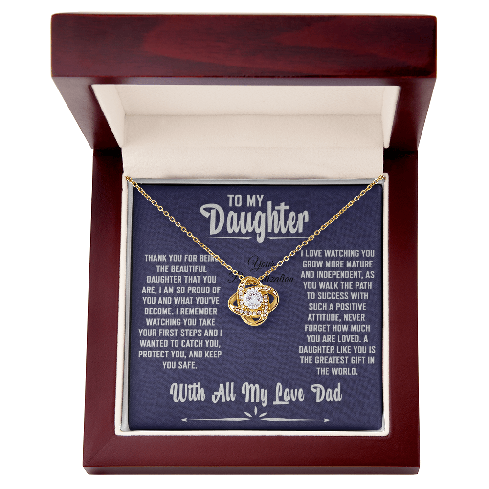 To My Daughter – With All My Love, Dad | Inspirational Father–Daughter Gift