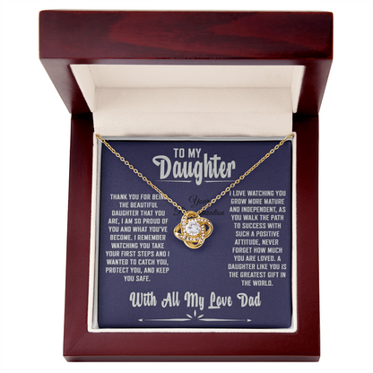 To My Daughter – With All My Love, Dad | Inspirational Father–Daughter Gift