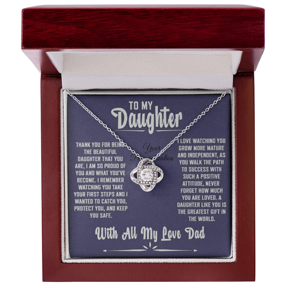 To My Daughter – With All My Love, Dad | Inspirational Father–Daughter Gift