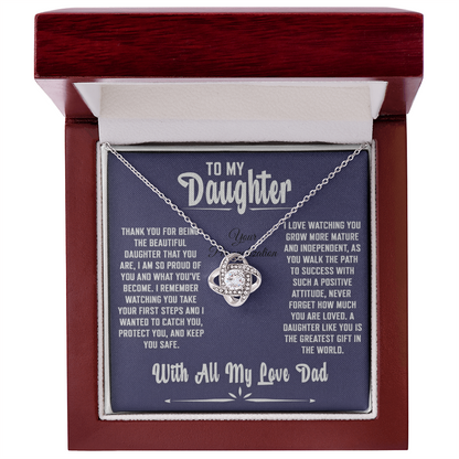 To My Daughter – With All My Love, Dad | Inspirational Father–Daughter Gift