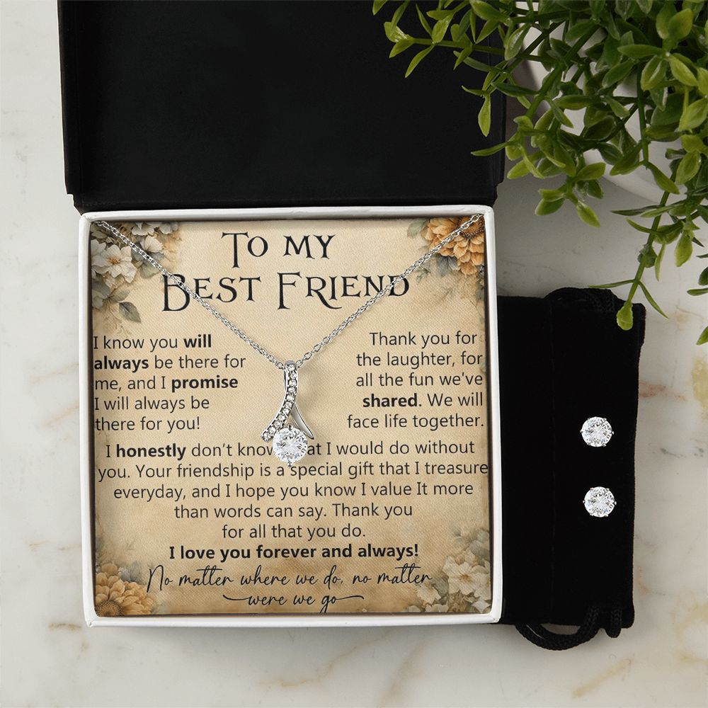 To My Best Friend – A Gift That Says “I'm Always With You - Bundle Set -  Wife/Soulmate