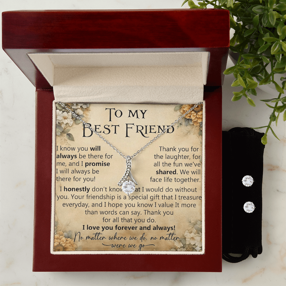 To My Best Friend – A Gift That Says “I'm Always With You - Bundle Set -  Wife/Soulmate