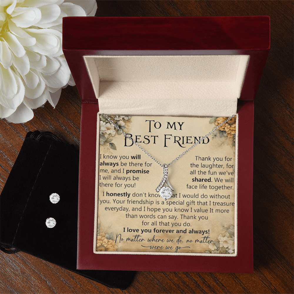 To My Best Friend – A Gift That Says “I'm Always With You - Bundle Set -  Wife/Soulmate