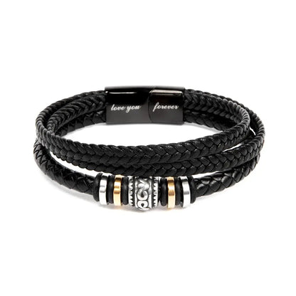 To My Dad Bracelet - Never Forget I Love You Father's Day Gift ShineOn Fulfillment