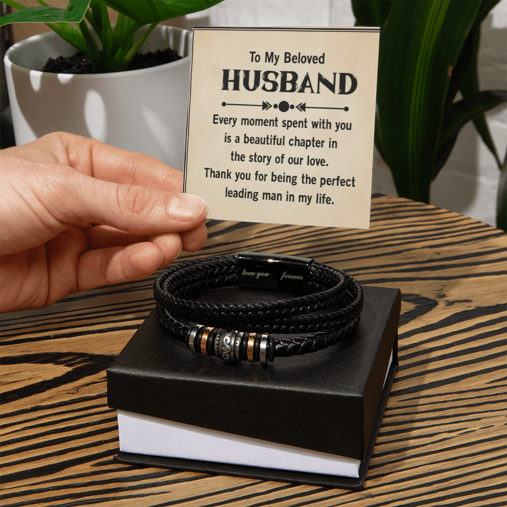 The Forever-Proof Husband Bracelet: The Gift That Reminds Him He's Your One and Only Every Day