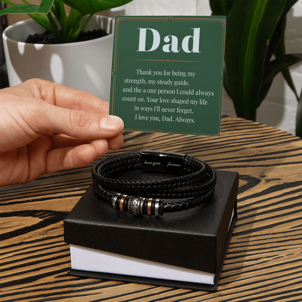 The Everlasting Bond Dad Bracelet: A Daily Reminder of Your Gratitude and Love