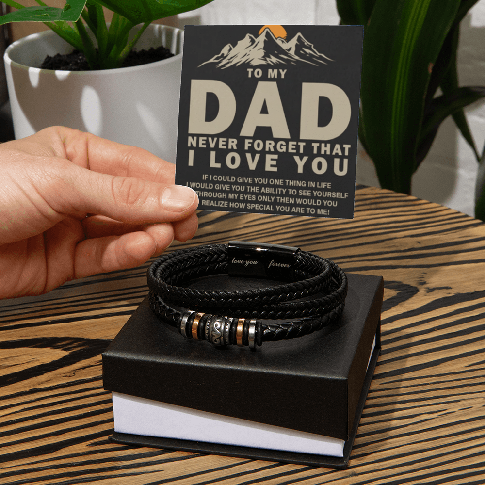 The Legacy Dad Bracelet: A Gift That Shows Him How Truly Special He Is